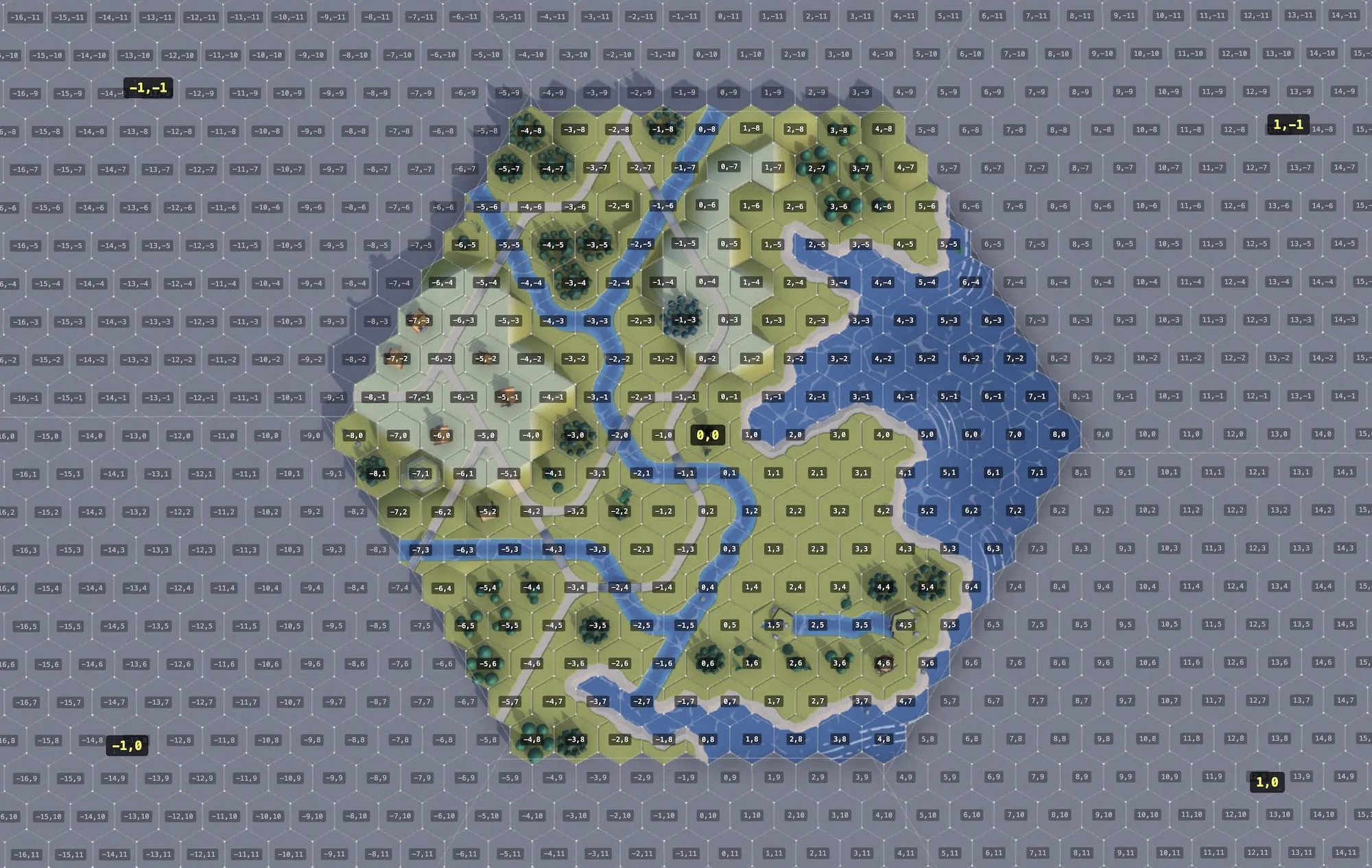 Hexagonal Offset Coords