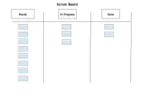 Scrum Board from Create Your Successful Agile Project