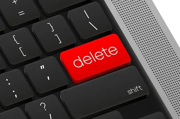 Delete button computer keyboard word on pc computer keyboard vector  illustration | Premium Vector