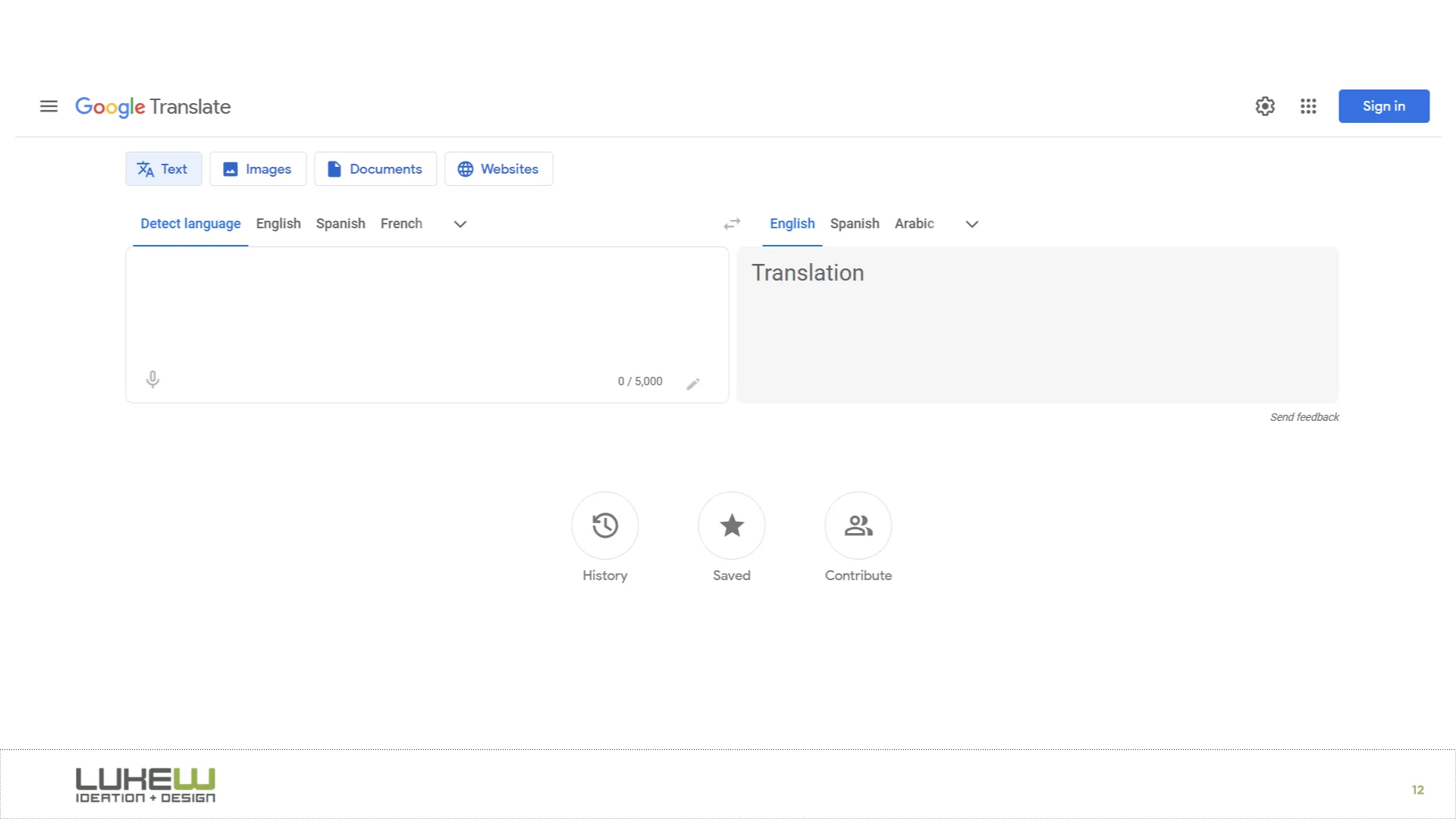 Google Translate: AI working behind the scenes